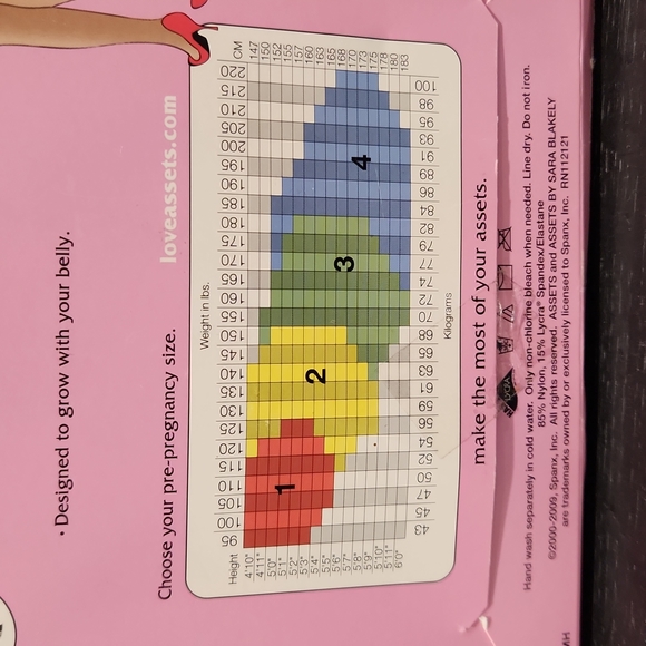 Marvelous Mama "Assets" by Sara Blakely Perfect Pantyhose, Maternity - Picture 4 of 4